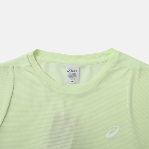 Asics亚瑟士2025男子男式跑步短袖T恤梭织无领短T2011D460-300