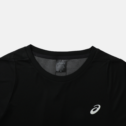 Asics亚瑟士2025男子男式跑步短袖T恤梭织无领短T2011D460-001