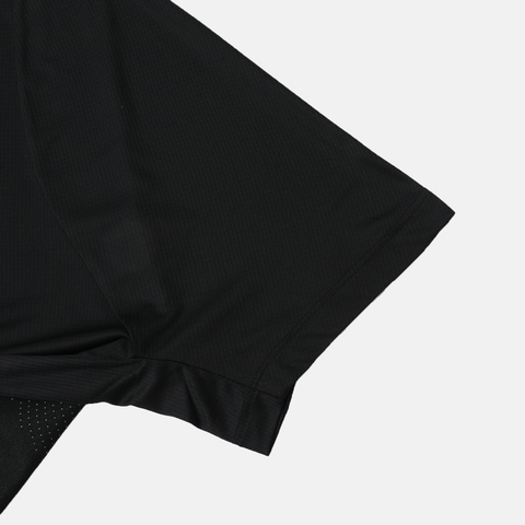 Asics亚瑟士2025男子男式跑步短袖T恤梭织无领短T2011D460-001