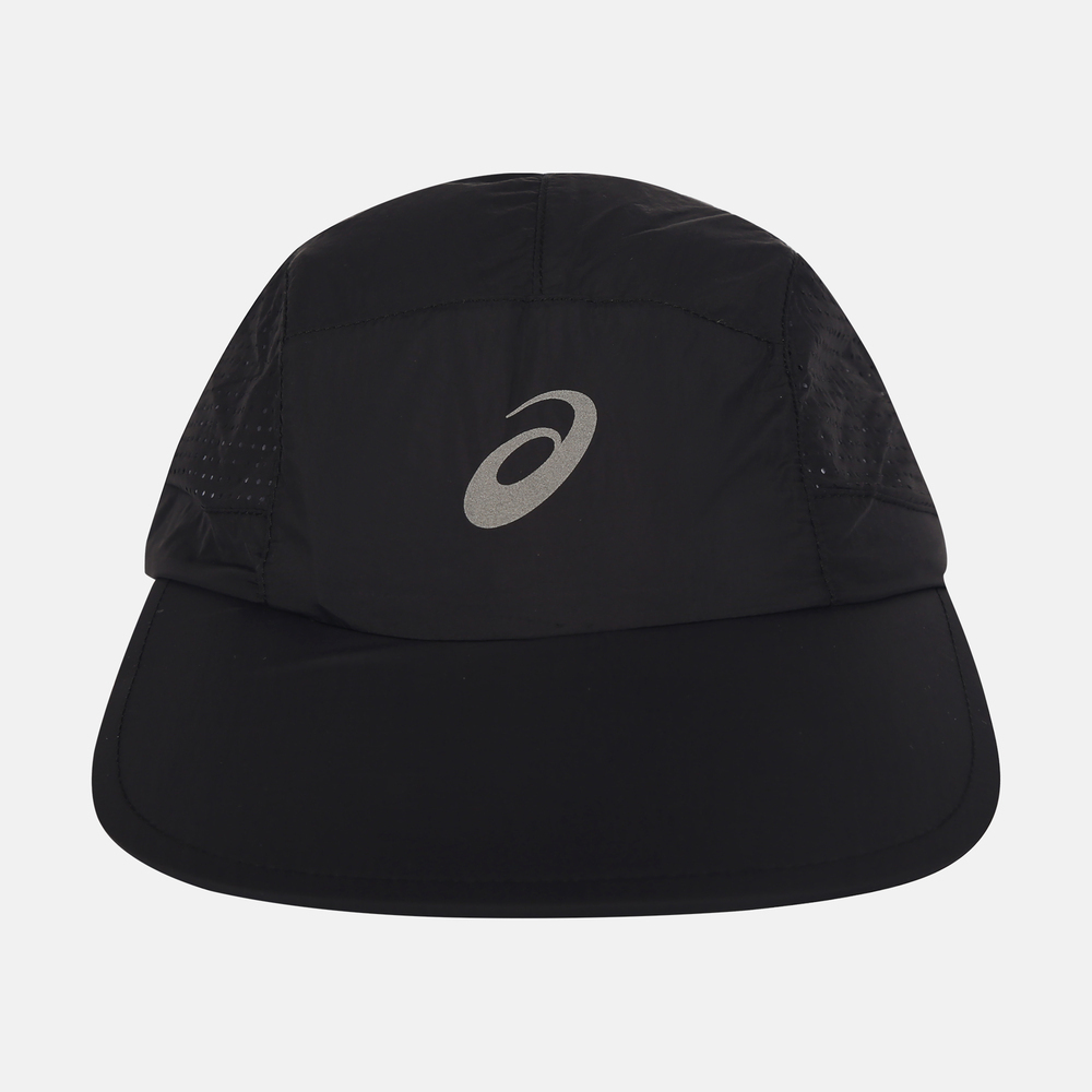 Asics亚瑟士2025中性轻量跑步帽弯沿帽3013B303-001