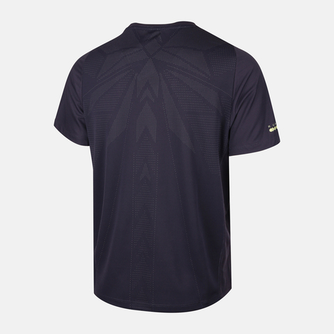 Asics亚瑟士2025男子男式跑步短袖T恤梭织无领短T2011D460-500