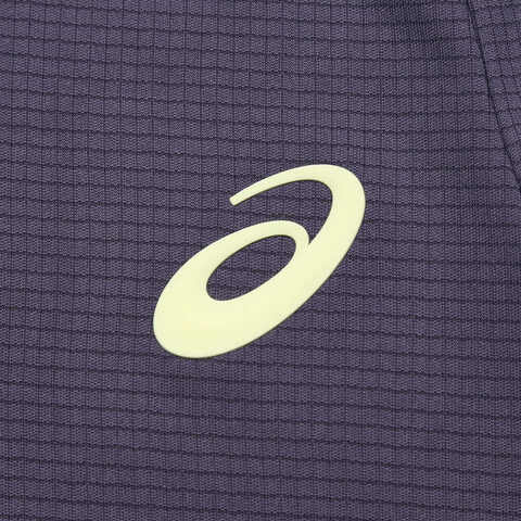 Asics亚瑟士2025男子男式跑步短袖T恤梭织无领短T2011D460-500