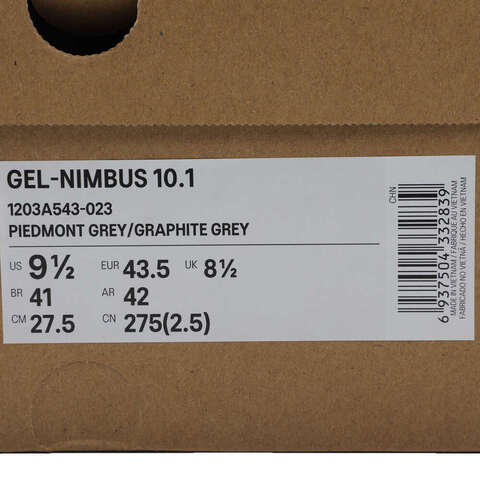 Asics亚瑟士2025中性GEL-NIMBUS 10.1AT1203A543-023