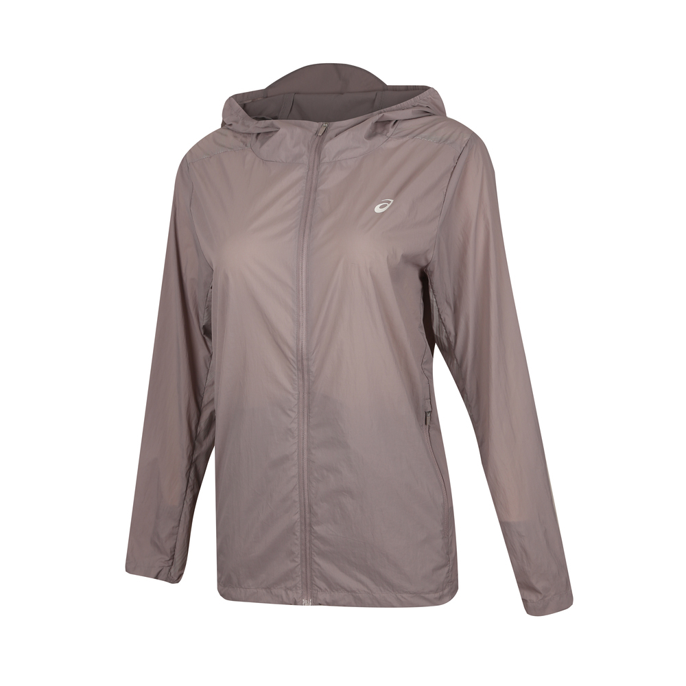 Asics亚瑟士2025女子女式跑步夹克梭织连帽外套2012D378-020