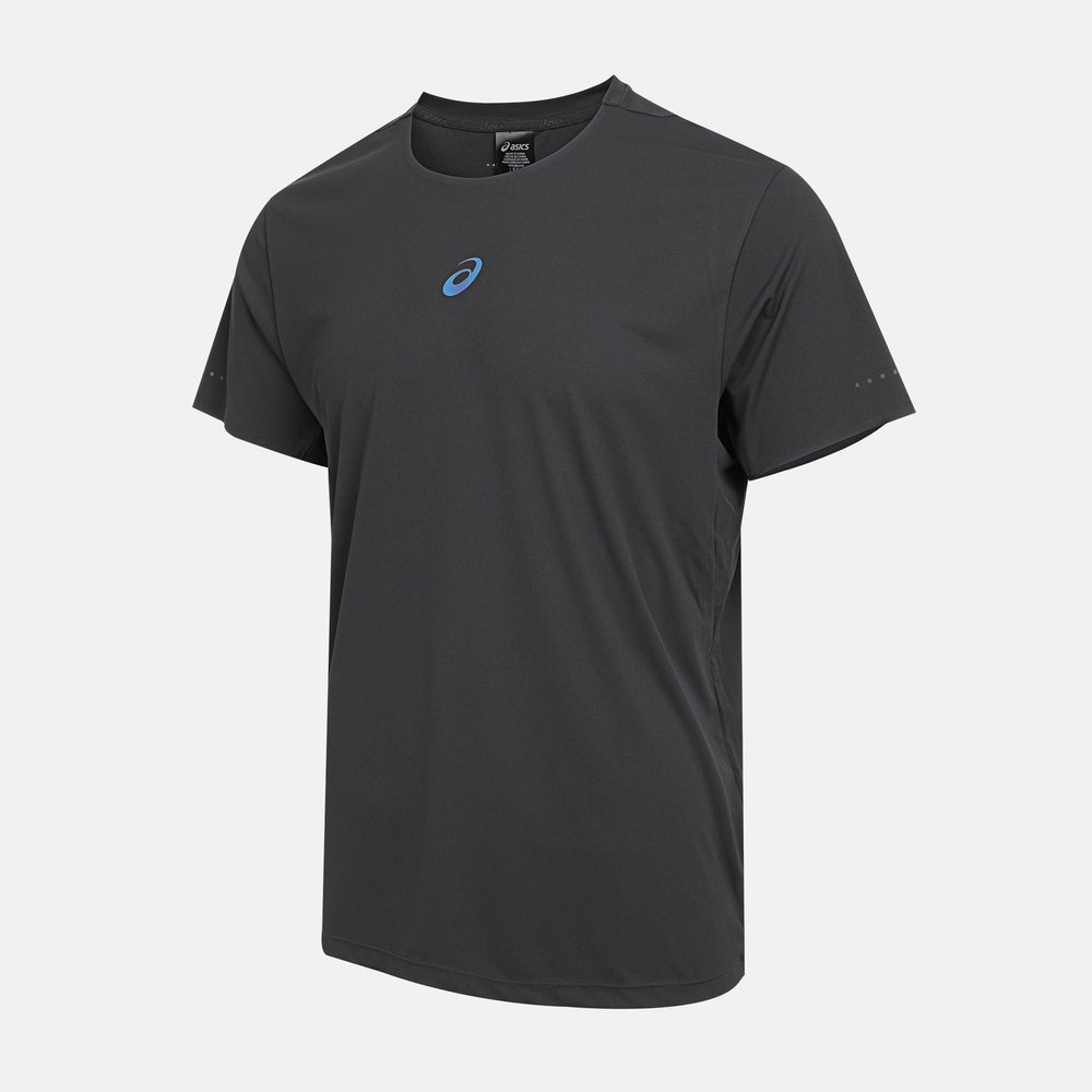Asics亚瑟士2025男子D.FRESH 2.0跑步短袖T恤梭织无领短T2011D466-001