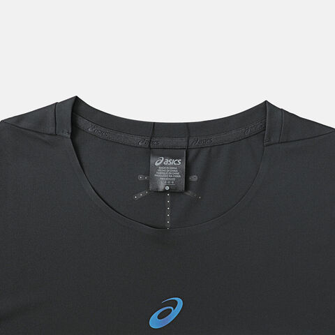 Asics亚瑟士2025男子D.FRESH 2.0跑步短袖T恤梭织无领短T2011D466-001