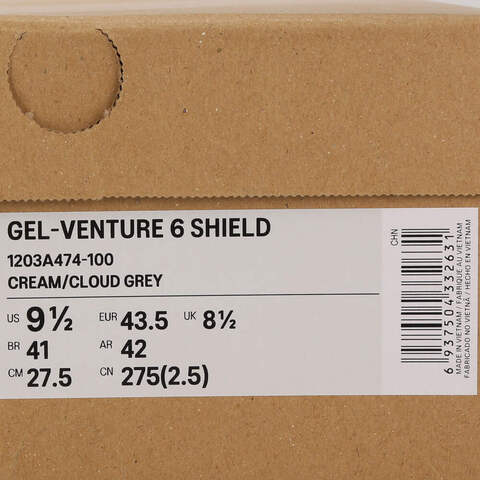 Asics亚瑟士2025中性GEL-VENTURE 6 SHIELDAT1203A474-100