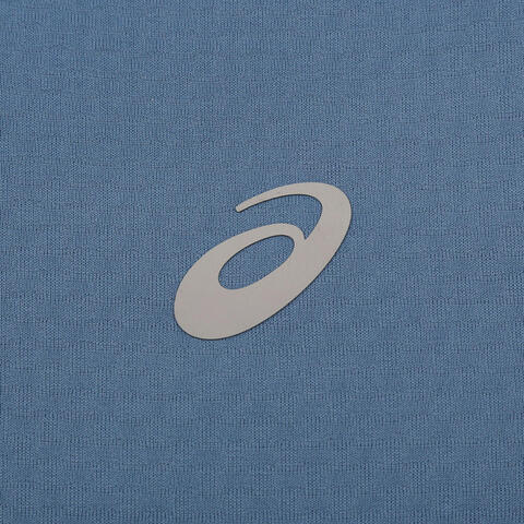 Asics亚瑟士2025男子男式莱卡跑步长袖T恤针织无领长T2011D476-400