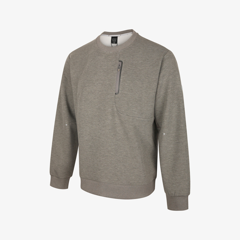 Asics亚瑟士2025男子男式运动卫衣针织无帽卫衣2031F366-250