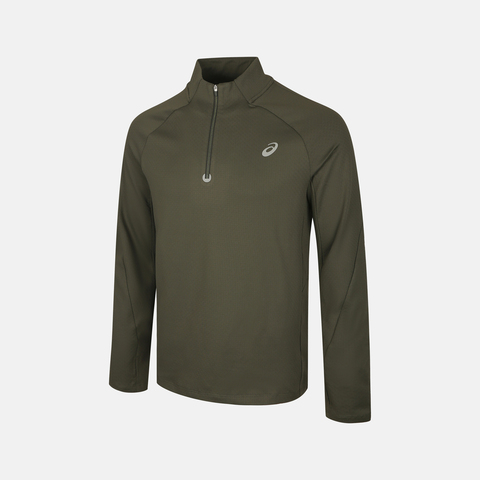 Asics亚瑟士2025男子男式莱卡跑步长袖T恤针织无领长T2011D476-300