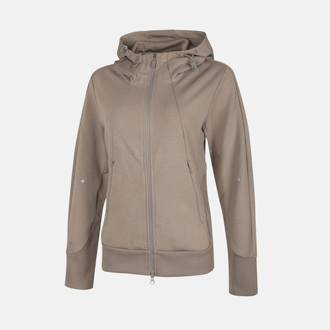 Asics亚瑟士2025女子女式运动夹克针织连帽外套2032D403-021