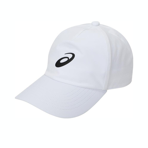 Asics亚瑟士2025中性网球运动帽弯沿帽3043A116-100