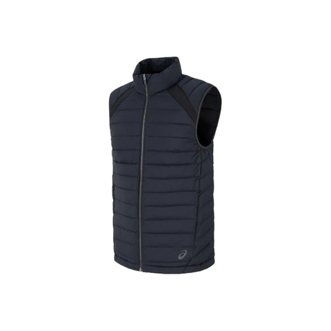 Asics亚瑟士2025男子男式运动轻量羽绒马甲羽绒背心2031F370-001