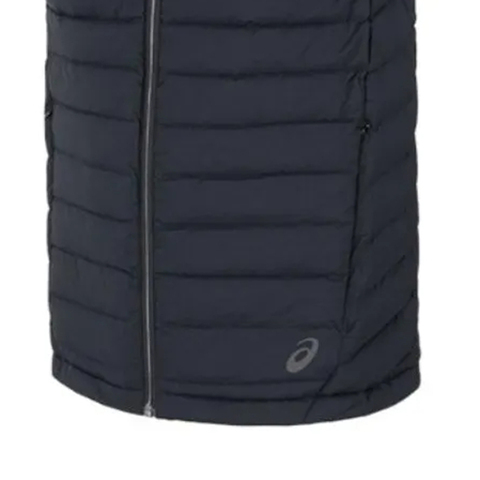 Asics亚瑟士2025男子男式运动轻量羽绒马甲羽绒背心2031F370-001