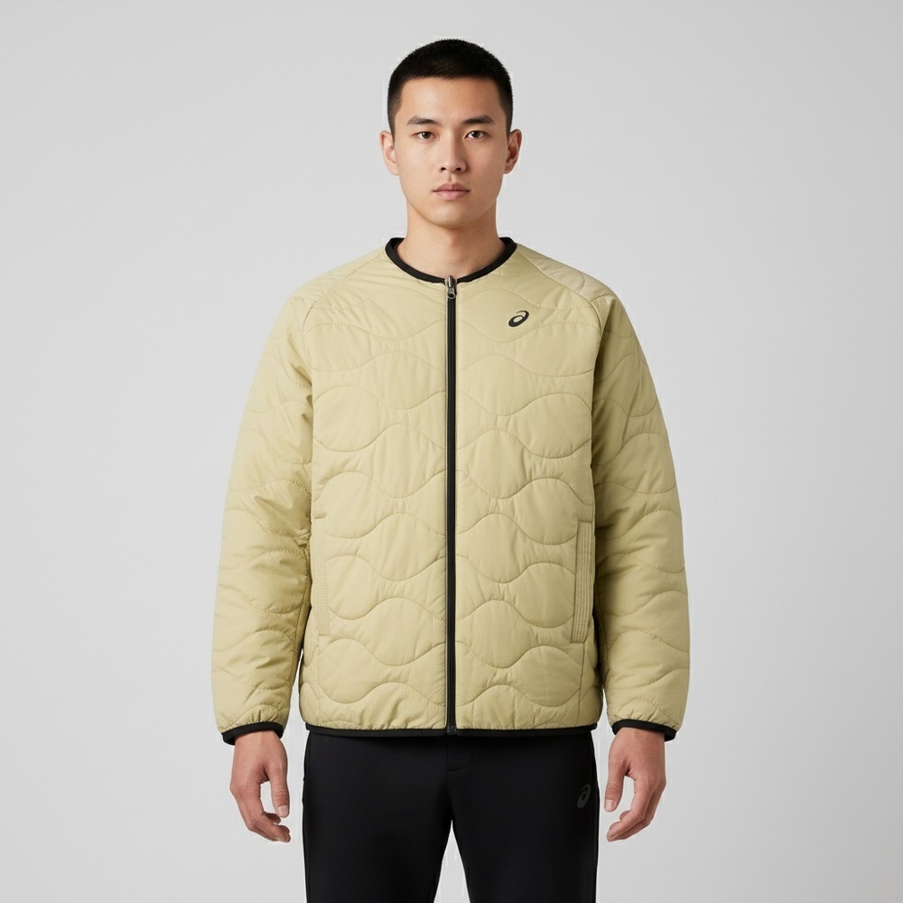 Asics亚瑟士2025中性中性两面穿夹棉夹克薄棉服2033C013-200