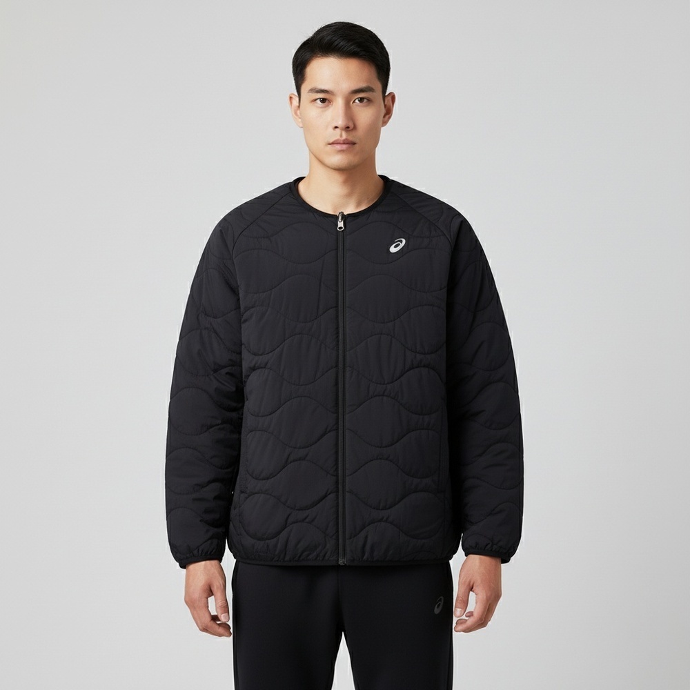 Asics亚瑟士2025中性中性两面穿夹棉夹克薄棉服2033C013-001