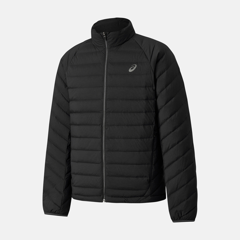 Asics亚瑟士2025男子男式运动轻量羽绒夹克薄羽绒服-短2031F372-001