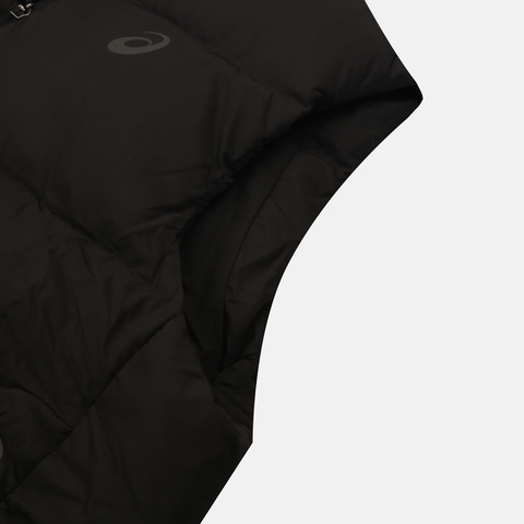 Asics亚瑟士2025男子男式运动羽绒马甲羽绒背心2031F371-001