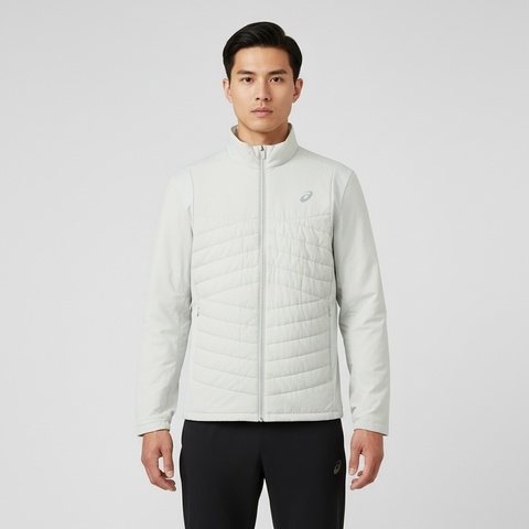Asics亚瑟士2025男子男式跑步夹棉夹克薄棉服2011D474-020