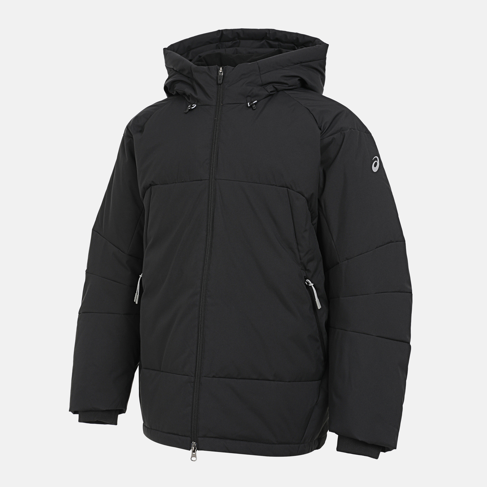 Asics亚瑟士2025男子男式运动羽绒夹克厚羽绒服-短2031F379-001