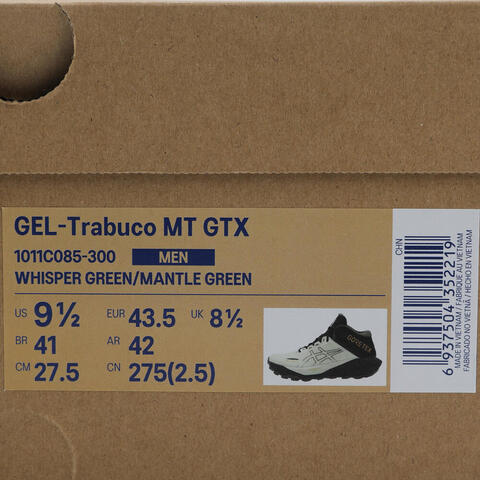 Asics亚瑟士2025男子GEL-TRABUCO MT GTXRUNNING其他1011C085-300