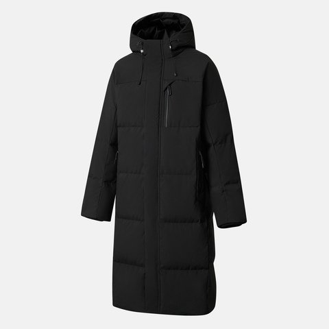 Asics亚瑟士2025中性中性长款羽绒夹克厚羽绒服-长2033C006-001