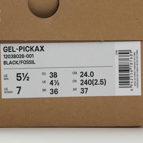 Asics亚瑟士2025中性GEL-PICKAXAT1203B026-001