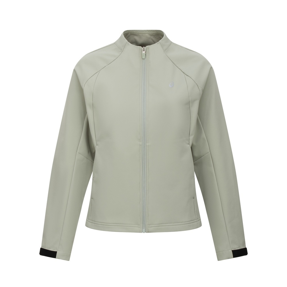 Asics亚瑟士2025女子跑步夹克梭织无帽外套2012D517-300