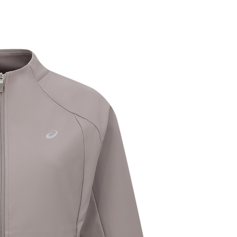 Asics亚瑟士2025女子跑步夹克梭织无帽外套2012D517-250