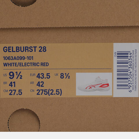 Asics亚瑟士2025中性GELBURST 28BASKETBALL1063A099-101