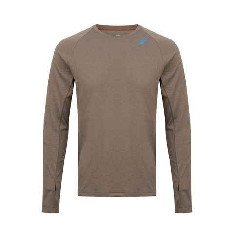 Asics亚瑟士2026男子白焰跑步长袖T恤紧身长T2011D620-200