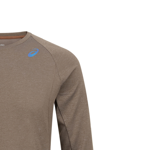 Asics亚瑟士2026男子白焰跑步长袖T恤紧身长T2011D620-200