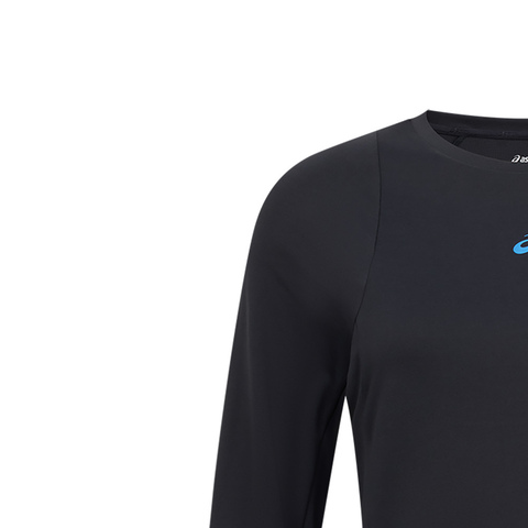 Asics亚瑟士2026女子白焰跑步长袖T恤紧身长T2012D514-001