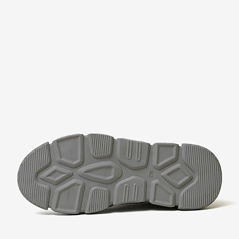 百思图2020春季新款商场同款系带厚底潮酷板鞋女老爹鞋ZTF01AM0