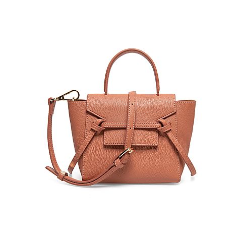 百思图2021春季新款商场同款时尚潮流手提斜挎迷你包女X2232AX1