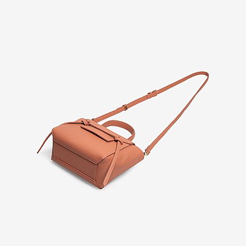 百思图2021春季新款商场同款时尚潮流手提斜挎迷你包女X2232AX1