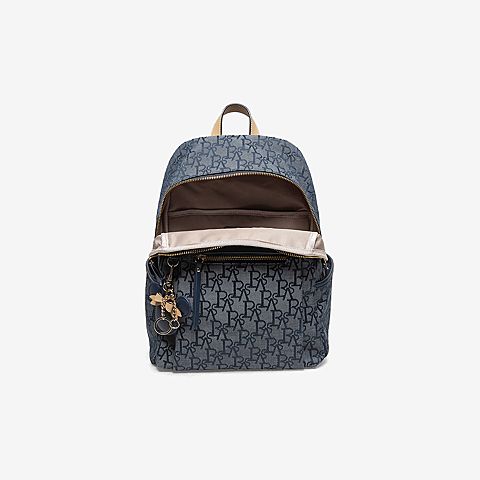 百思图2021春季新款商场同款ins潮大容量双肩书包背包女X2251AX1