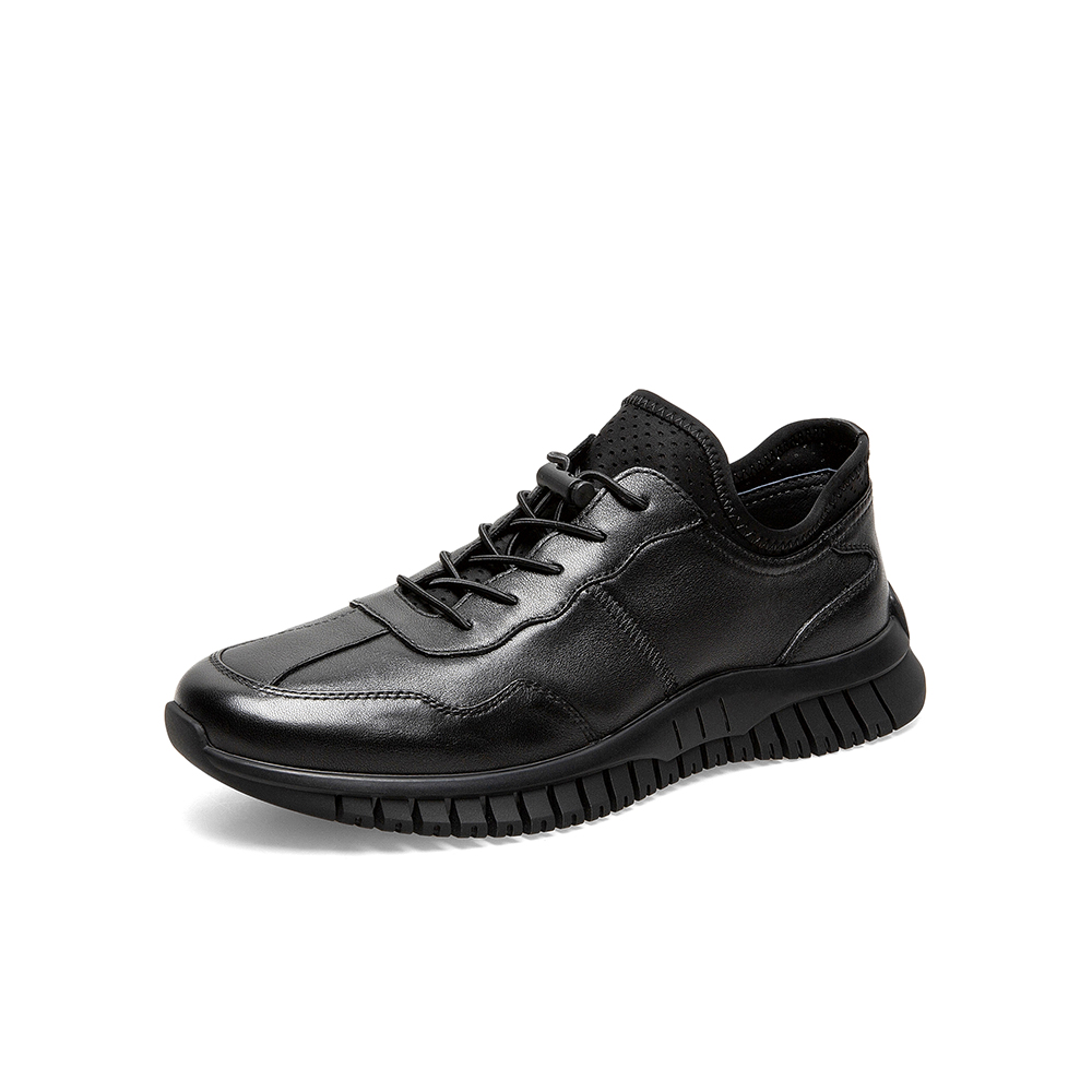 百思图2021春季新款商场同款时尚街头风小白鞋男休闲鞋DEA05AM1