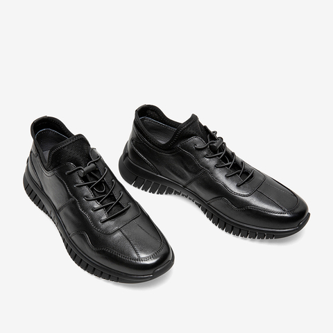 百思图2021春季新款商场同款时尚街头风小白鞋男休闲鞋DEA05AM1