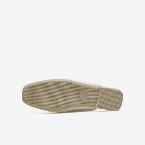 百思图2021夏季新款复古珍珠懒人一脚蹬穆勒拖方跟女凉拖RO322BH1