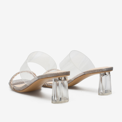 百思图2021夏季新款商场同款时尚拼接水钻粗跟女凉拖RQ710BT1