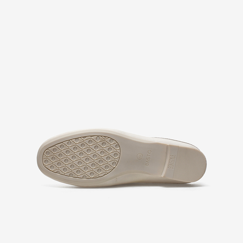 百思图2021夏新款时尚珍珠轻装饰懒人一脚蹬穆勒鞋女凉拖TAN03BT1