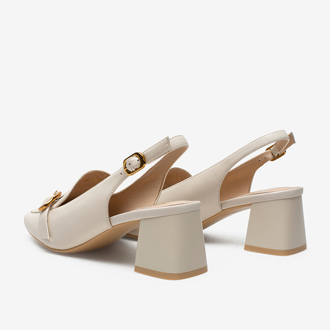 百思图2021夏季新款商场同款气质一字带粗跟后空女凉鞋RJF02BH1
