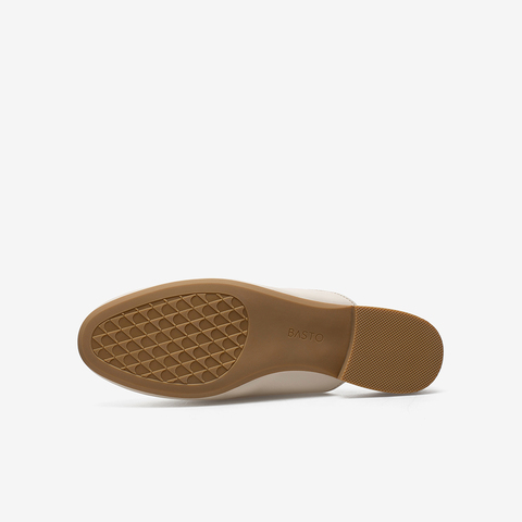 百思图2021夏新款商场同款时尚马衔扣懒人鞋穆勒托女凉拖RSM01BH1