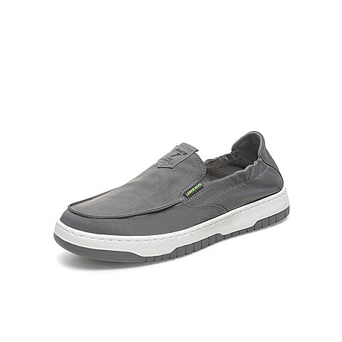 百思图2021夏季新款潮流时尚懒人一脚蹬厚底男乐福鞋1290DBM1