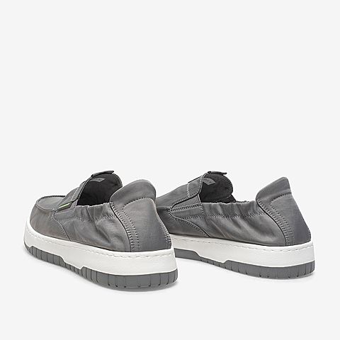 百思图2021夏季新款潮流时尚懒人一脚蹬厚底男乐福鞋1290DBM1