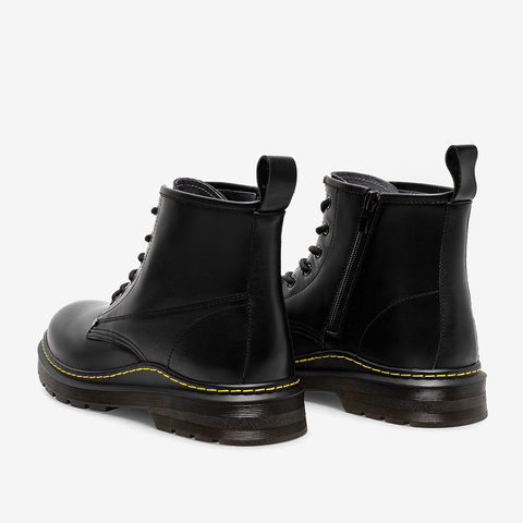 百思图2021冬季新款商场同款简约舒适英伦风男低靴M9120DD1