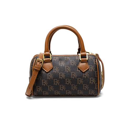 百思图2021冬季新款商场同款简约质感手提单肩斜挎包女X2402DX1