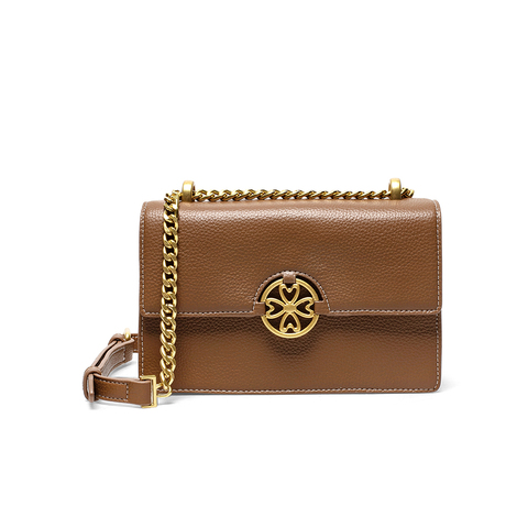 百思图2021冬季新款商场同款小香风质感小方包斜挎包女X2430DX1