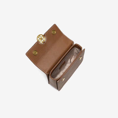 百思图2021冬季新款商场同款小香风质感小方包斜挎包女X2430DX1